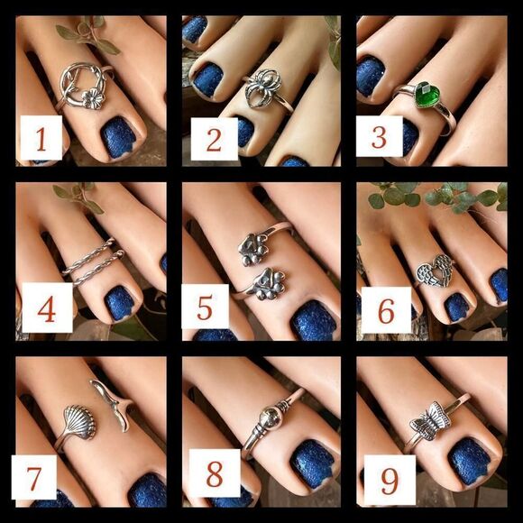 Bundle Toe Rings - Picture 2 of 2